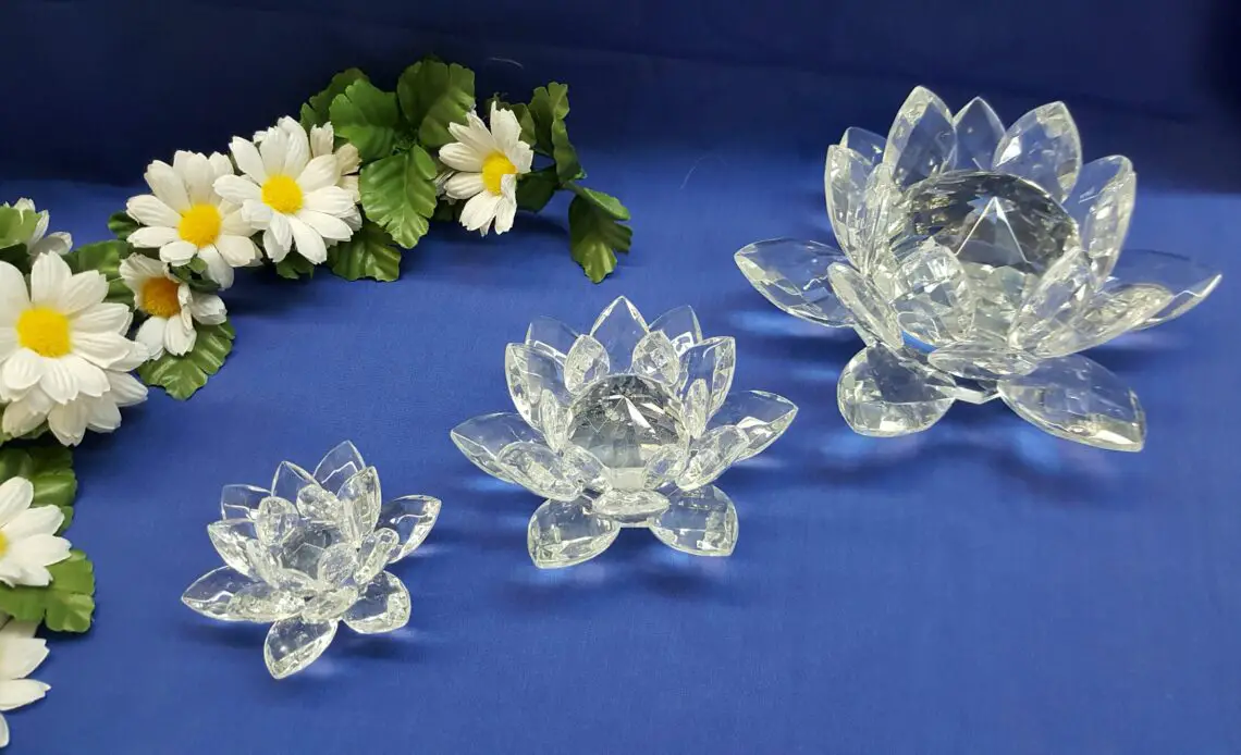 Crystal Lotus Flower